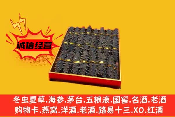 江津区回收海参